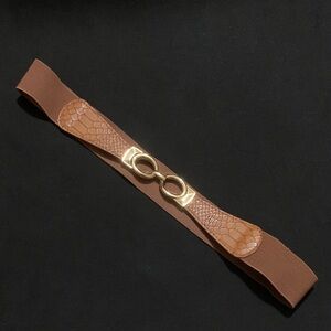 Kohls Brown Stretchy Belt M/L